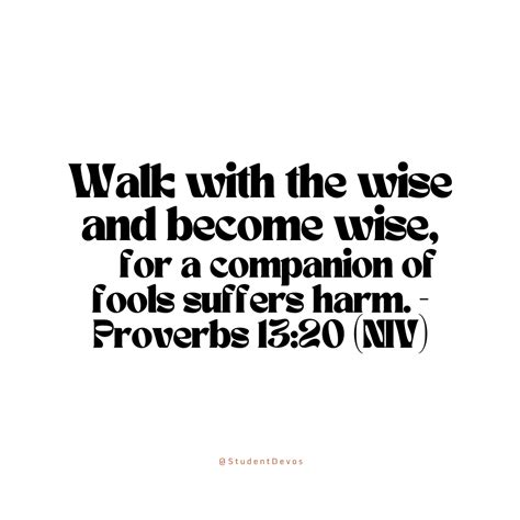 Daily Bible Verse And Devotion Proverbs 1320 Devotions For