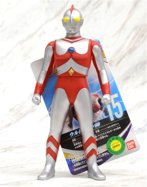 Original Bandai Ultra Hero 15 Ultraman 80 Takara Tomy Premium Shop