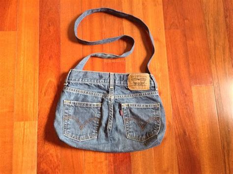 Recycled From A Levi S Pants Levis Pants Levi Jeans Upcycle Purses