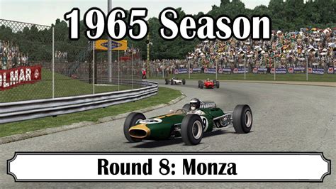 1966 mgm grand prix autodromo nazionale monza racing sequences. Grand Prix Legends - Monza 1965 - YouTube