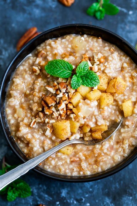 Close the lid of the instant pot, set the valve to sealing position, press the pressure cook or manual button and set the time for 5 minutes if you like firm baked apples or 10 minutes if you like really soft baked apples. Instant Pot Apple Cinnamon Oatmeal - Peas And Crayons