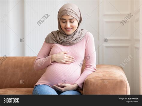 cheerful pregnant image and photo free trial bigstock