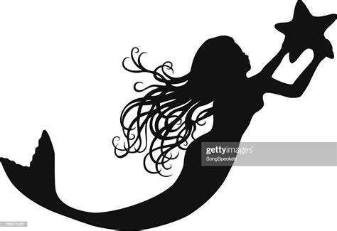 Mermaid And Starfish High Res Vector Graphic Getty Images