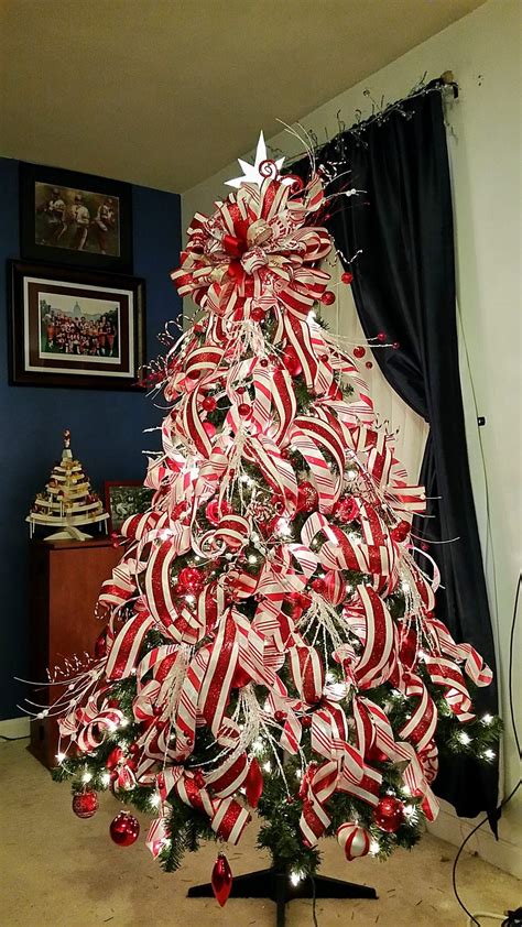 I also found some small ones from walmart and dollar tree. CHRISTMAS TREE~ CANDY CANE CHRISTMAS TREE | Christmas ...