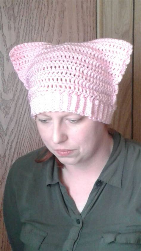 Pink Pussy Cat Hat Feminist Feminism Pussy Cat Hat Pussycat Etsy