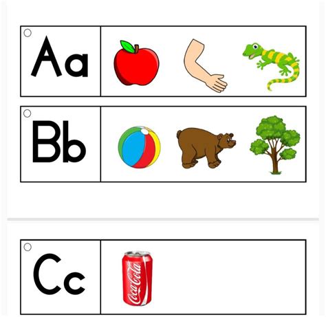 Alfabet Sleutelhouer Flitskaarte • Teacha