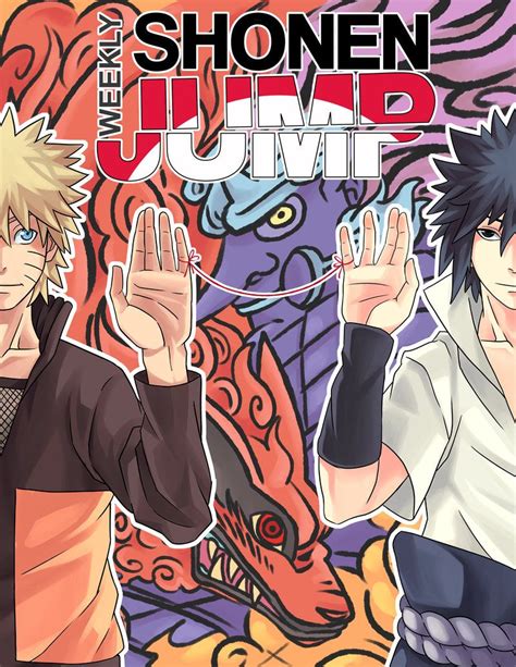 Jump Cover Contest By Satosanteru On Deviantart Naruto Sasuke Sakura