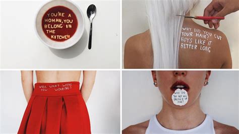 This Artist Is Turning All The Sexist Comments She Receives On Instagram Into Art Indy100