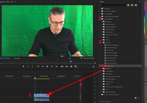 Die Sache Mit Dem Green Screen Effekt In Adobe Premiere Pro Keying