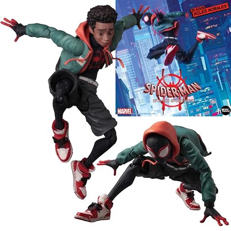 Spider Man Into The Spider Verse Miles Morales Sentinel Sv Action