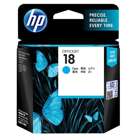 Buy Hp 18 Original Ink Cartridge C4937a Cyan Online Aed5985 From