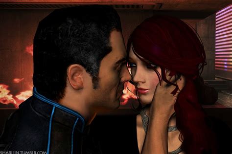 Fem Shepard And Kaidan Alenko Mass Effect Romance Mass Effect