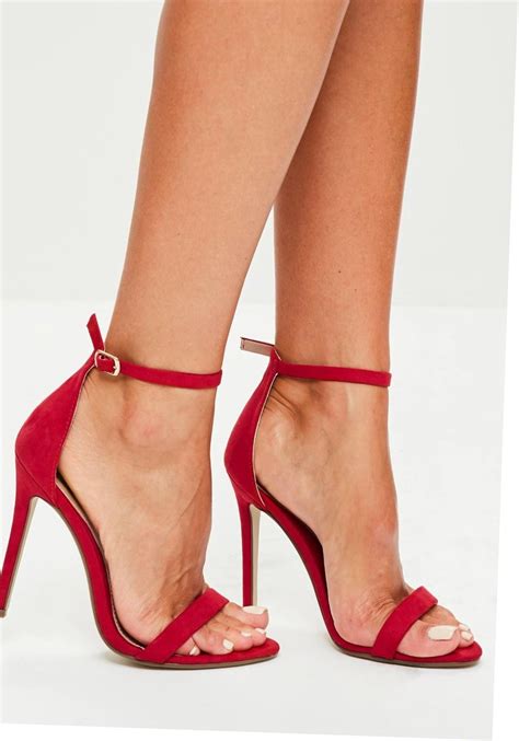 Stylish Ladies Shoes Helpful Tips Heels Ankle Strap Heels Red