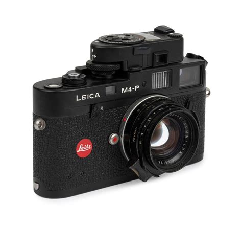 Leica M4 P Camera Set With Summilux Lens And Meter Photography