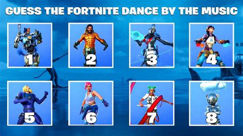 Guess The Fortnite Dance By Its Music 4 Fortnite Challenge