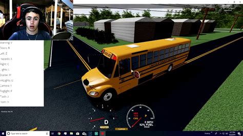 Roblox School Bus Simulator Using The C2 Youtube