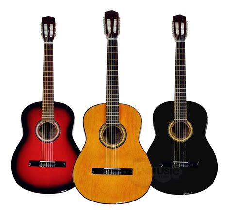 Guitarra Acustica Clasica Variedad De Colores Regalo S 19400 En