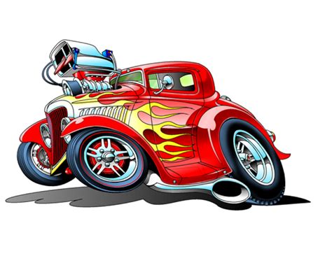 Pin By Dan The Hot Rod Man 1 On Cartoons Cool Car Drawings