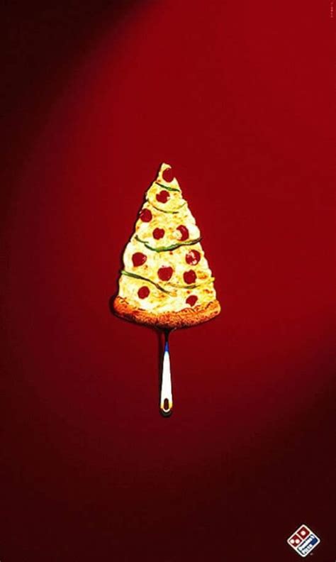 Dominos Pizza Christmas Print Ad Creative Ads And More