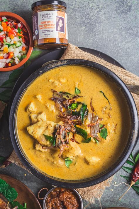 Keralan Fish Curry With Latashas Kitchen Seafood Curry Paste
