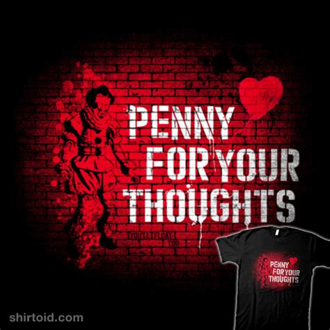 Penny For Your Thoughts Shirtoid