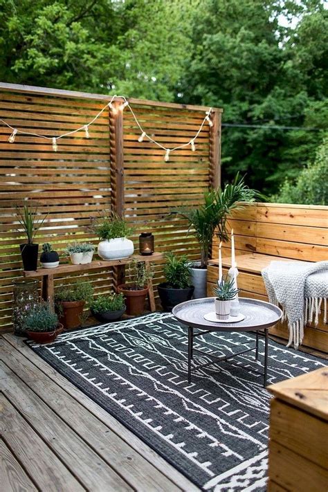 30 Simple But Beautiful Small Patio On Backyard Ideas Small Backyard
