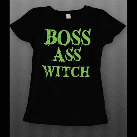boss ass witch funny halloween ladies shirt oldskool shirts