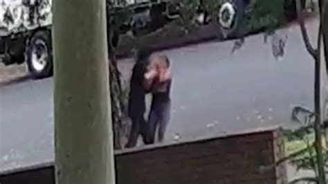 sydney footage terrifying moment female jogger attacked from behind the courier mail