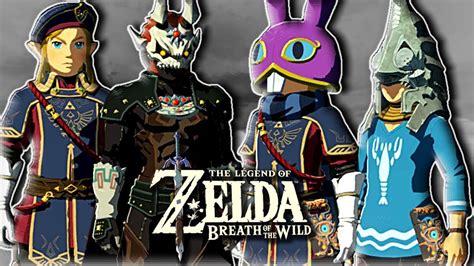 Les Nouvelles Tenues Zelda Breath Of The Wild Youtube