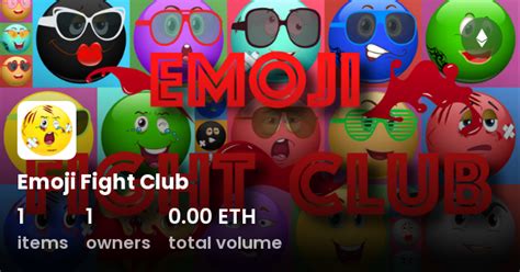 Emoji Fight Club Collection Opensea