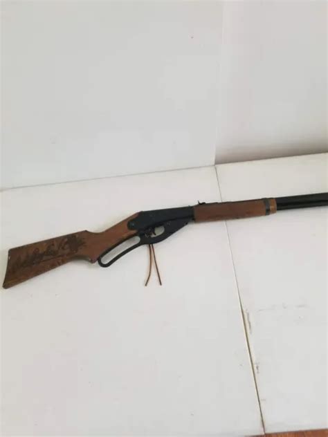 Vintage Daisy Red Ryder Model B Lever Action Air Rifle Bb Gun
