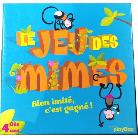 Le Jeu Des Mimes Playbac Ludessimo Jeux De Société Jeux Et