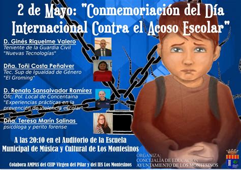 Conmemoraci N Del D A Internacional Contra El Acoso Escolar Ayuntamiento