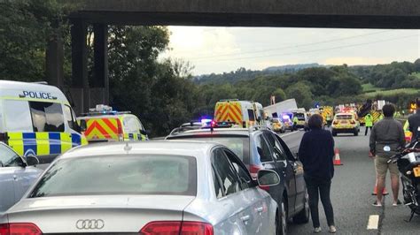 M5 Crash That Killed Five Unavoidable Inquest Hears Bbc News