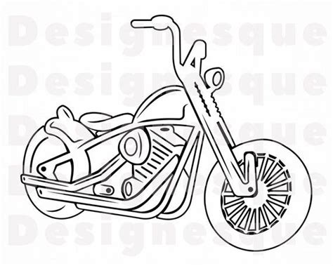 Motorcycle Outline 14 Svg Motorcycle Svg Motor Bike Svg Etsy In 2021