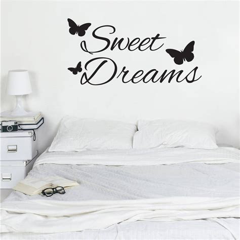 Sweet Dreams Wall Art Vinyl Decal Sticker Bedroom Decor Etsy