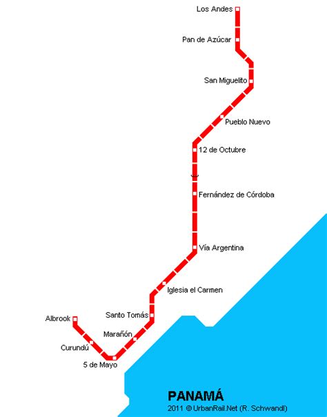 Mapa Del Metro De Panamá Para Descarga Mapa Detallado Para Imprimir