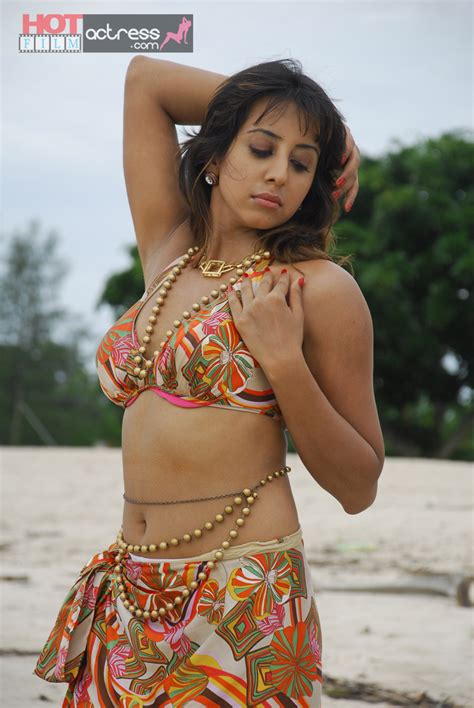 Telugu Actress Sanjana Beach Hot Stills Wallpapers Hot Movie Stills Hot Sex Picture