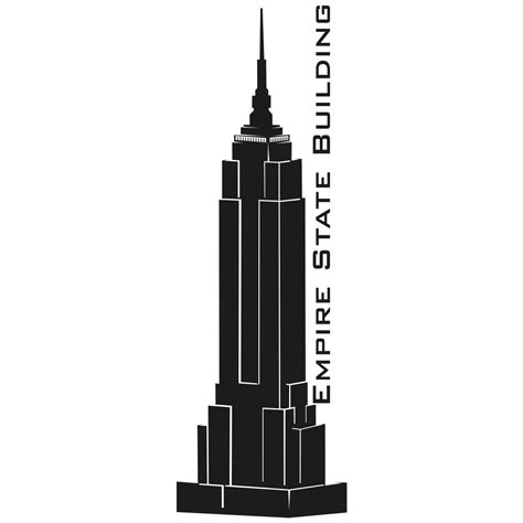 Adesivo Murale Empire State Building Wall Artit