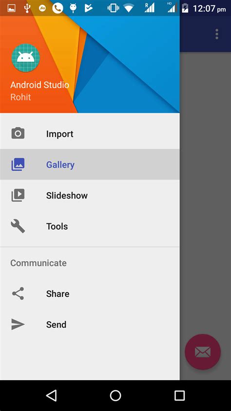 How To Create Navigation Drawer And Customize It In Android Studio Vrogue