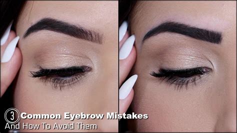 Eyebrow Mistakes To Avoid Top 3 Common Mistakes Themakeupchair