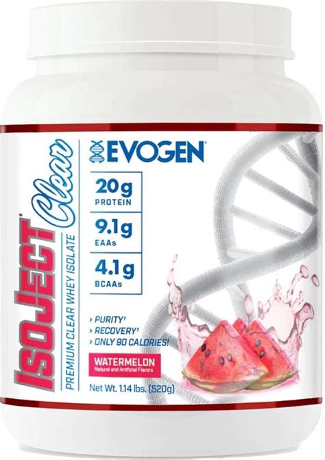 Evogen Nutrition Isoject Clear Whey Protein Watermelon Bol