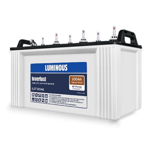 Luminous Inverlast Ilst 12042 100ah Inverter Battery Battery Pro