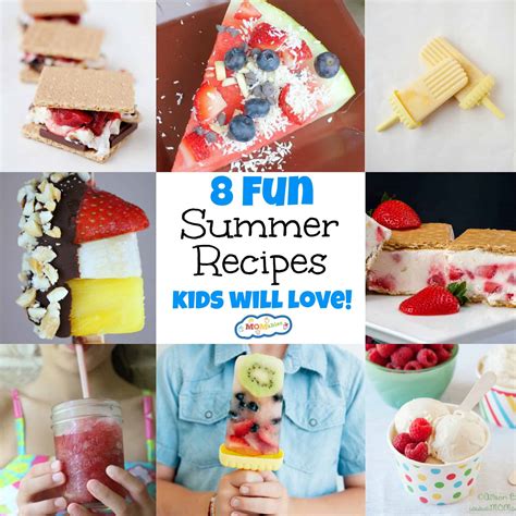 8 Fun Summer Recipes Kids Will Love Momables Mealtime Solutions