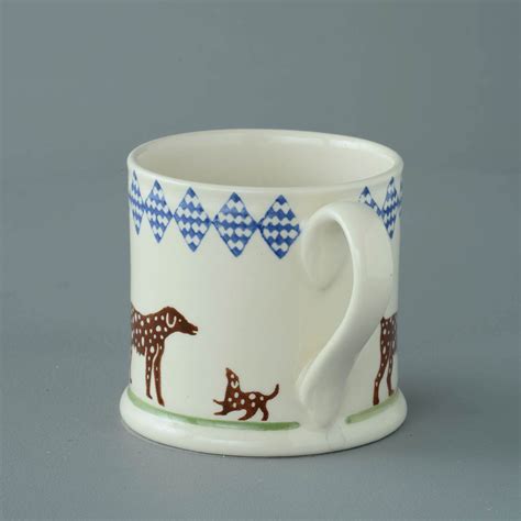 Mug Large Dog Spotty Brixton Pottery