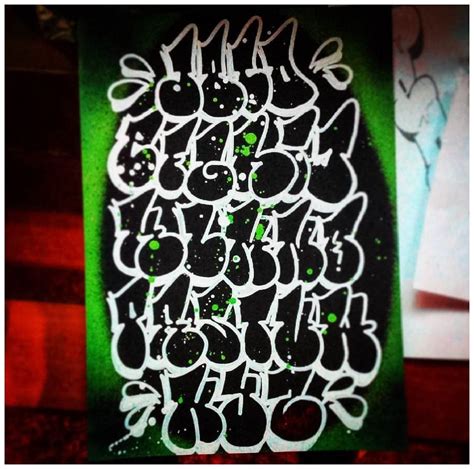 Throw Up Graffiti Alphabet Street Art Graffiti Alphabet Styles
