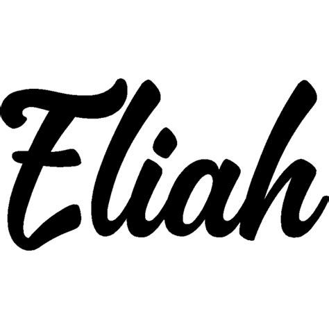 Eliah Schriftzug Aus Buchenholz Casa Hardy Holzdesign