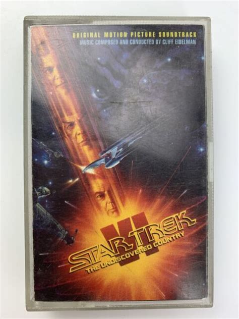 Star Trek Vi Undiscovered Country Soundtrack Cassette Ebay