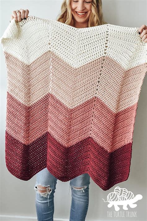 Baby Blanket Crochet Pattern Easy Free Baby Blanket Patterns Chevron