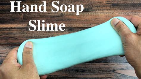 Hand Soap And Flour Slime Slime With Glue No Borax Youtube